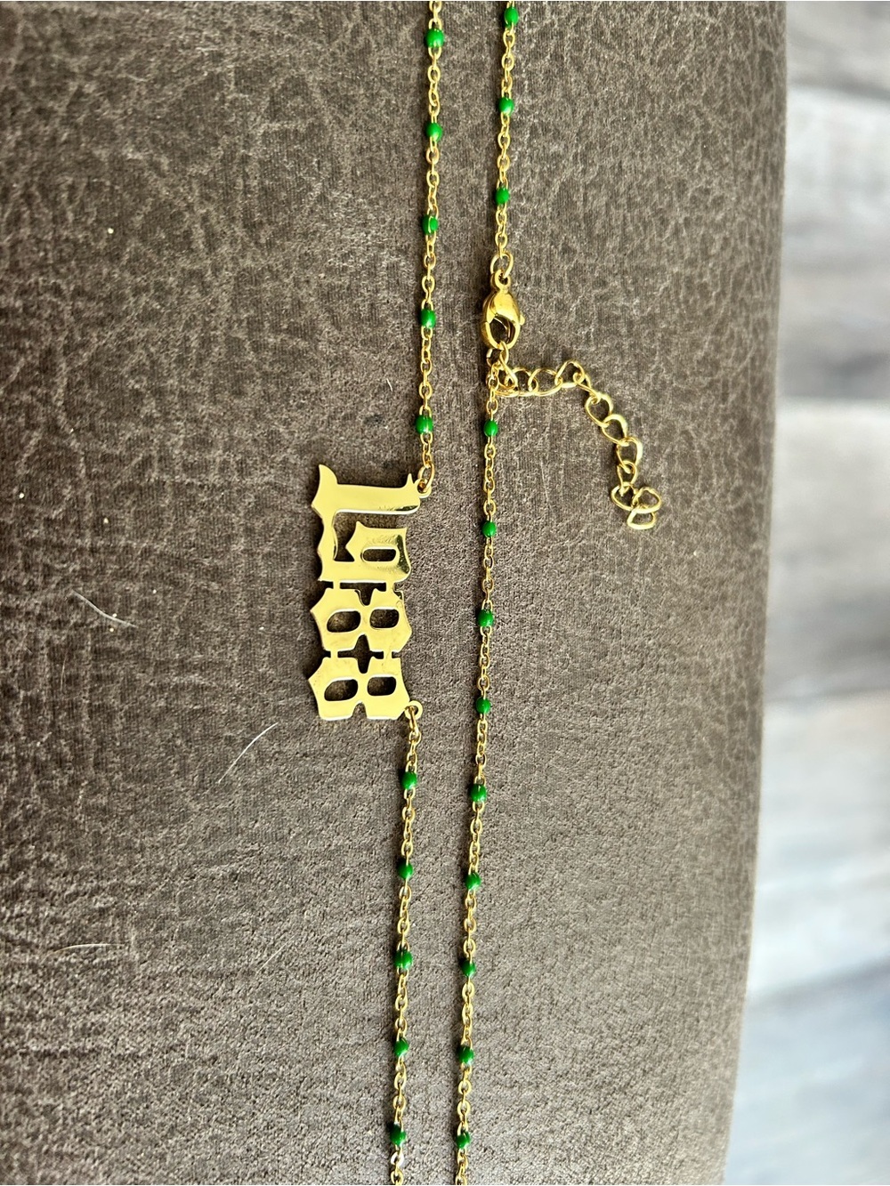 🔥$2 Gold and Green 1988 Necklace - Women Jewelry